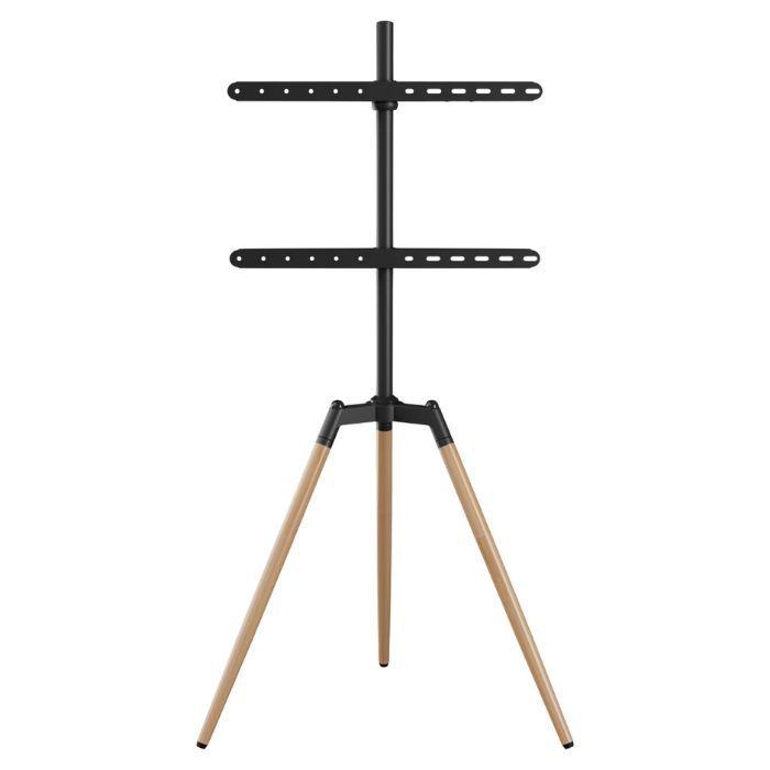 Suporte de Chão para TV GEMBIRD TVS-65S-01 (100 x 100 a 600 x 400 mm - 600 x 400 mm - 100 x 100 mm - Branco), miniatura 2
