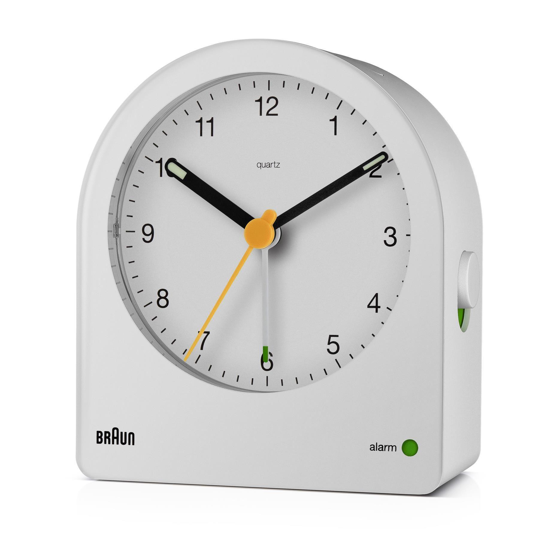 Despertador de Quartzo BRAUN BC22 (Branco e Amarelo) — miniatura 2