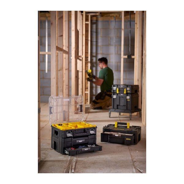 Organizador de Ferramentas STANLEY PRO-STACK FMST82967-9 (Preto/Amarelo/Transparente), miniatura 3