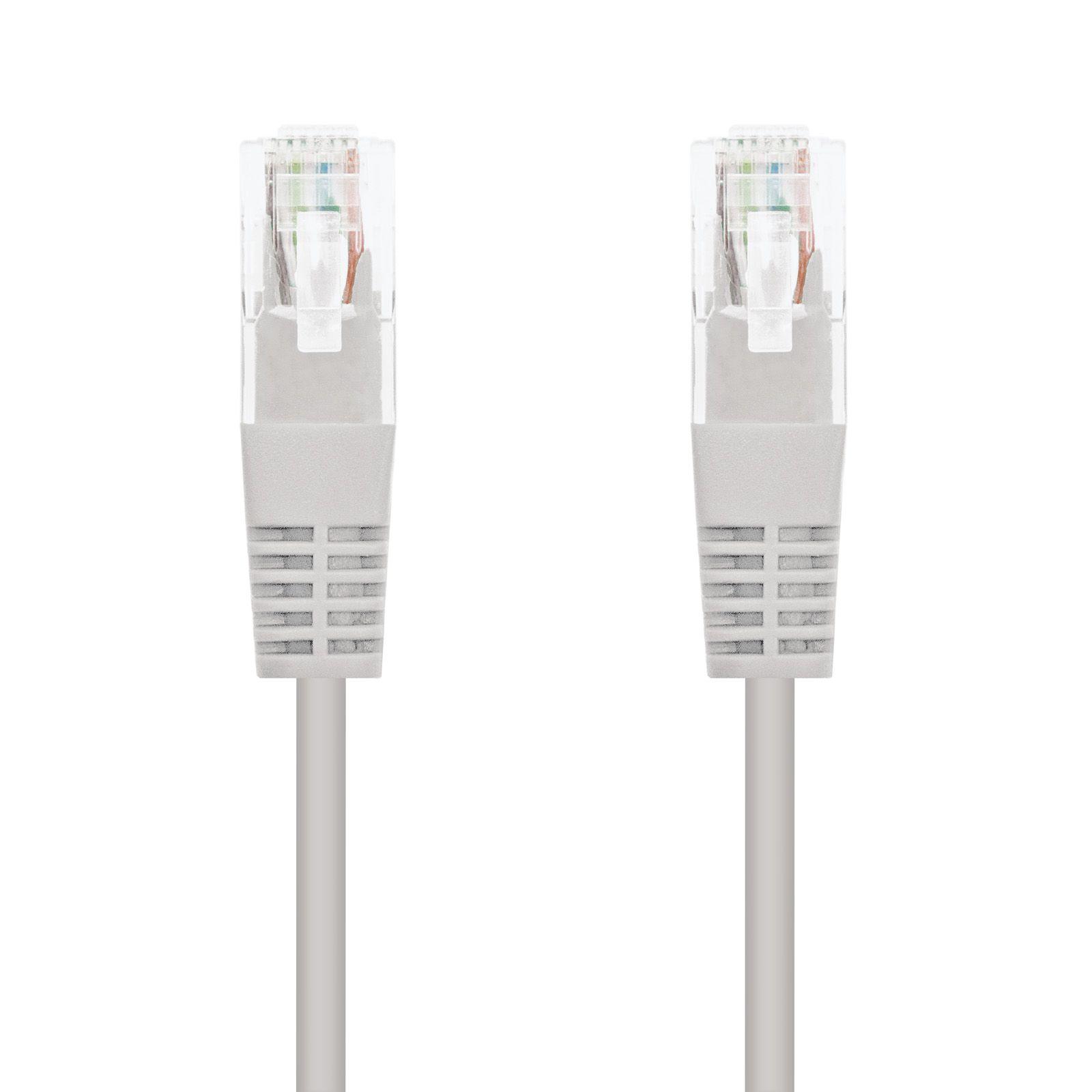 Cabo de Rede NANOCABLE 10.20.0430 (30 m - Cat6 - RJ-45 - Cinzento), miniatura 2