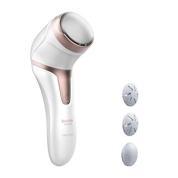 Lima Elétrica para Pés CECOTEC Bamba SkinCare (Branco e Rosa Dourado)