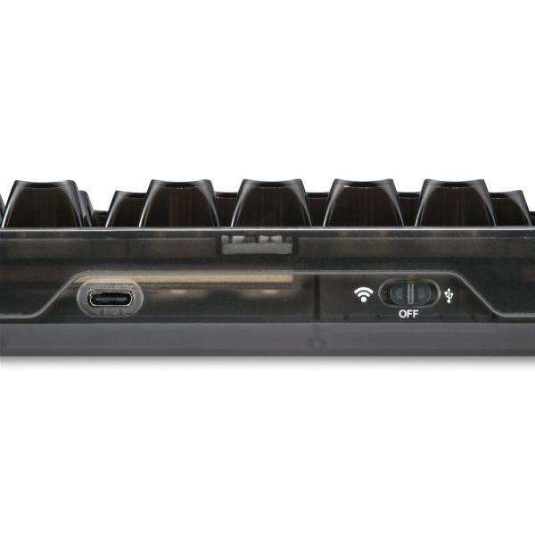 Teclado SHARKOON SKILLER SGK70W DE (Alemão - Sem teclado numérico - USB - Preto) — miniatura 4