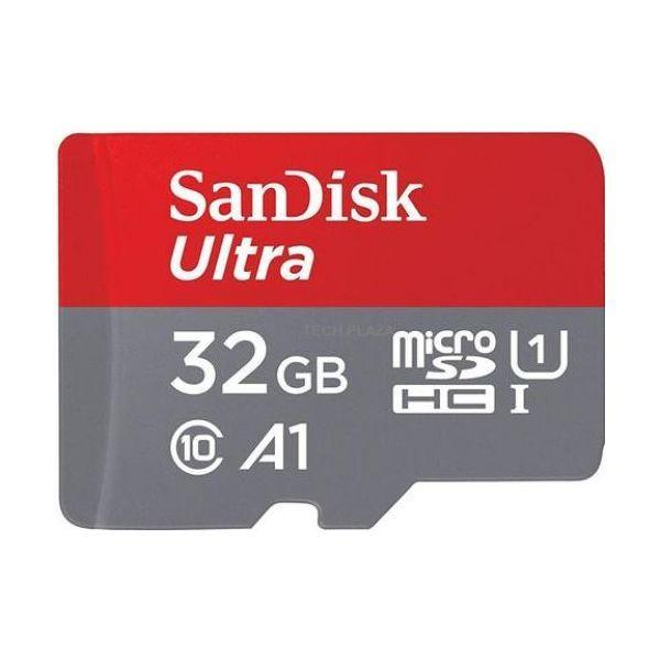 Cartão de Memória SANDISK Ultra SDSQUA4-032G-GN6IA (32GB - Classe 10 - 120 MB/s - Cinzento/Vermelho), miniatura 2