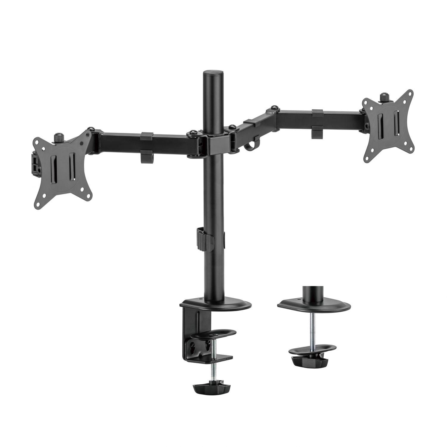 Suporte de Secretária para Monitor/TV AISENS DT32TSR-149 (100 x 100 mm - 75 x 75 mm - 81,3 cm - Preto)