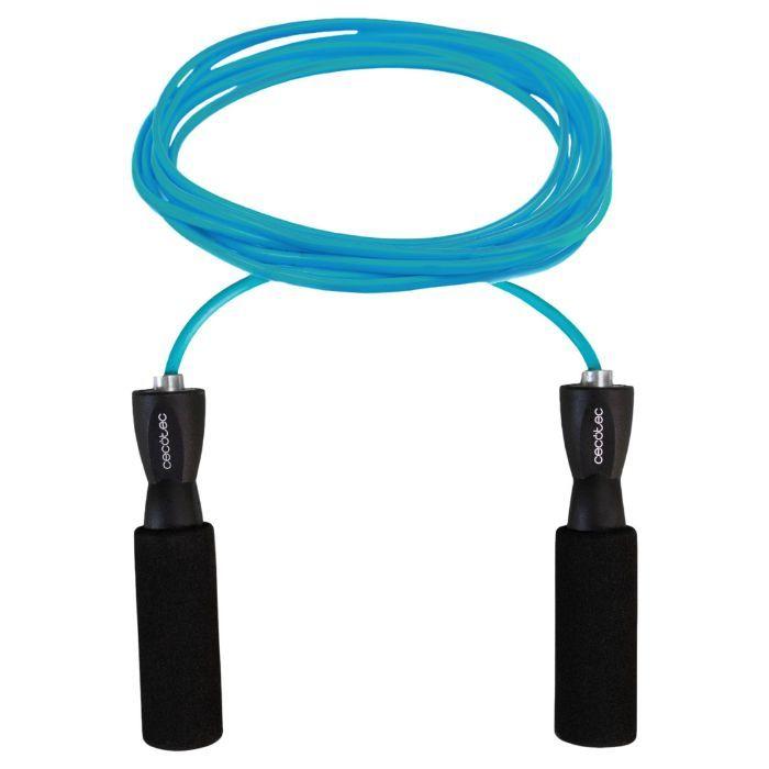 Corda de Saltar CECOTEC DrumFit Jump Rope (PVC - 295 cm - Preto e Azul) — miniatura 2