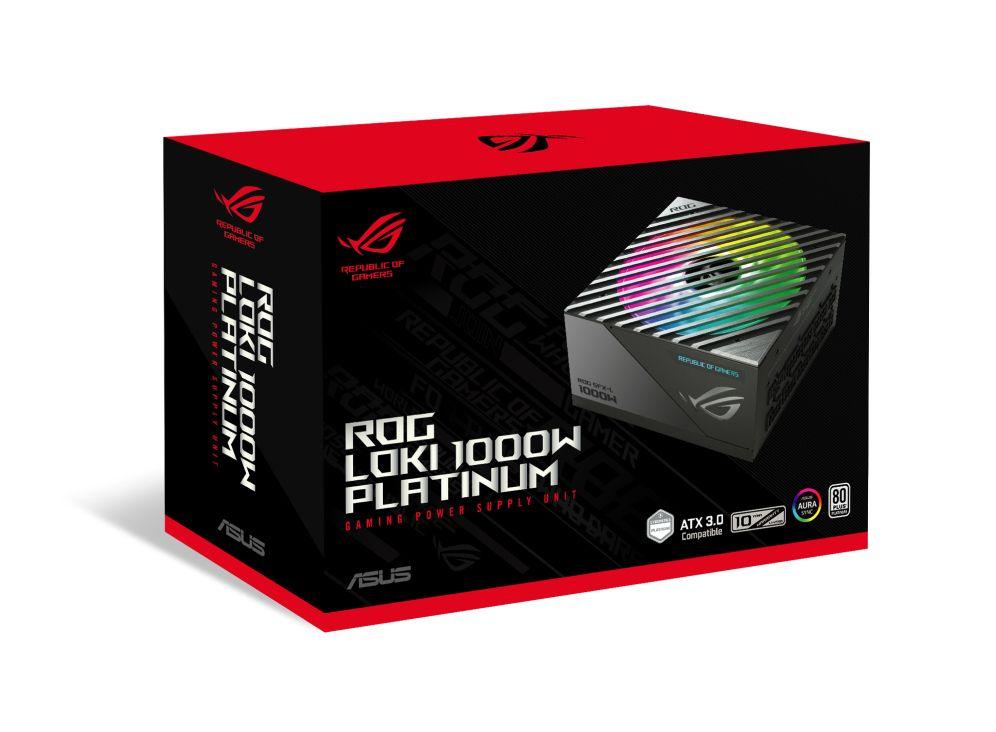 Fonte de Alimentação ASUS ROG Loki SFX-L 1000W (ATX - 1000 W - Caixa - Preto e Prateado), miniatura 12