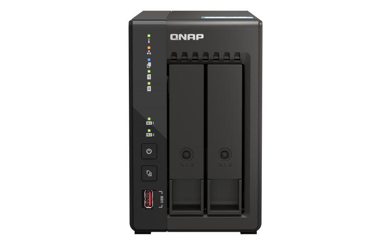 NAS QNAP TS-253E-8G (M.2, Serial ATA III - 8 GB - 2 baias - Preto), miniatura 2