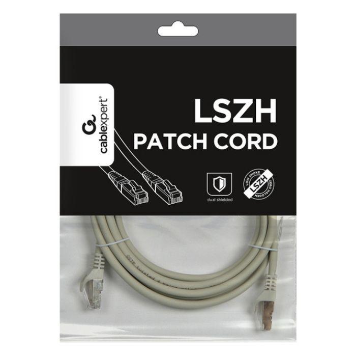 Cabo de Rede GEMBIRD PP6A-LSZHCU-3M (3 m - Cat6A - RJ-45 - Cinza), miniatura 3