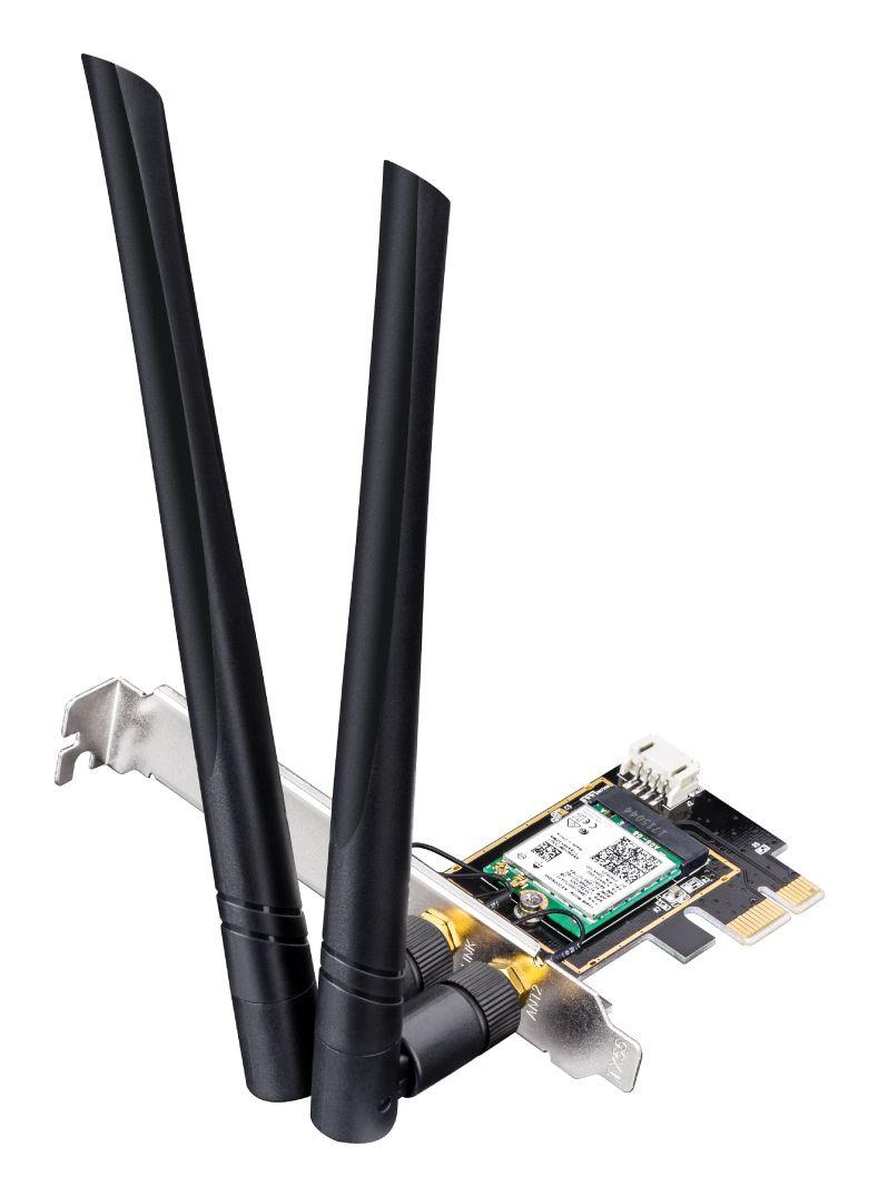 Placa de Rede PCIe CUDY WE3000 (Wi-Fi 6 - 574 Mbit/s, 2402 Mbit/s - PCI Express - Preto), miniatura 3
