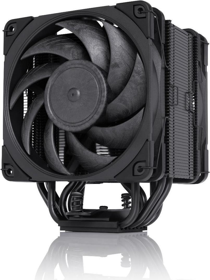 Cooler de CPU NOCTUA NH-U12A chromax.black (Alumínio, cobre e níquel - Preto)