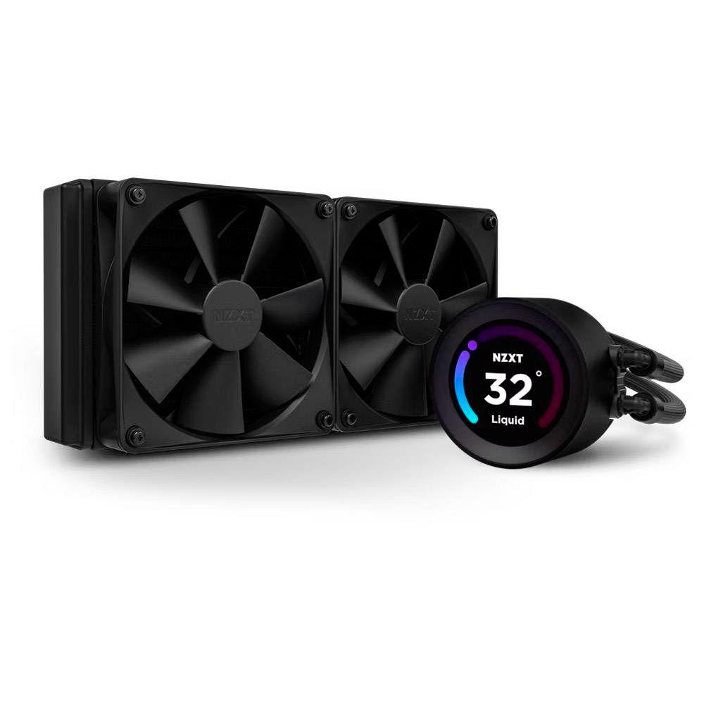 Sistema de Refrigeração Líquida para CPU NZXT Kraken Elite 240 (120 mm - 1800 RPM - 4-pin - Preto), miniatura 2