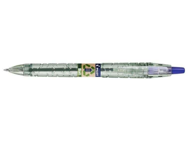 Esferográfica PILOT B2P Ecoball (86,64% de plástico reciclado - Azul)