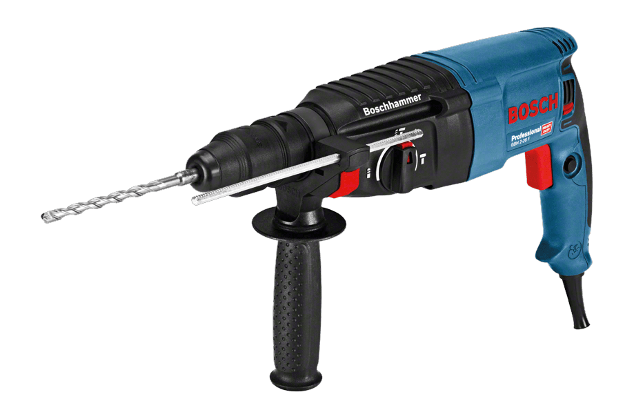 Martelo Perfurador BOSCH GBH 2-26 F Professional (Preto e Azul)