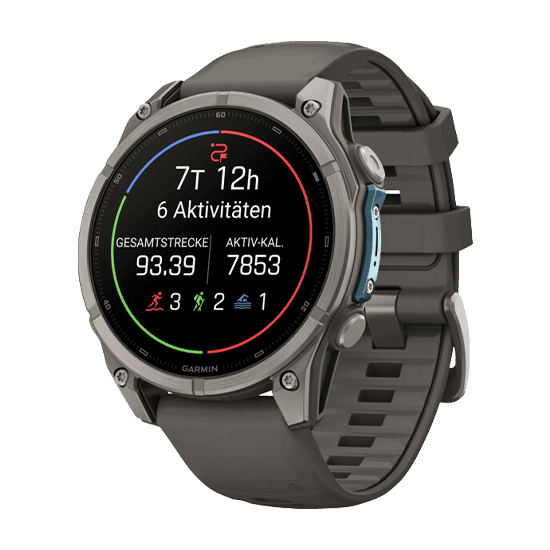Smartwatch GARMIN Fenix 9 (AMOLED - Cinzento-escuro - Cinzento)