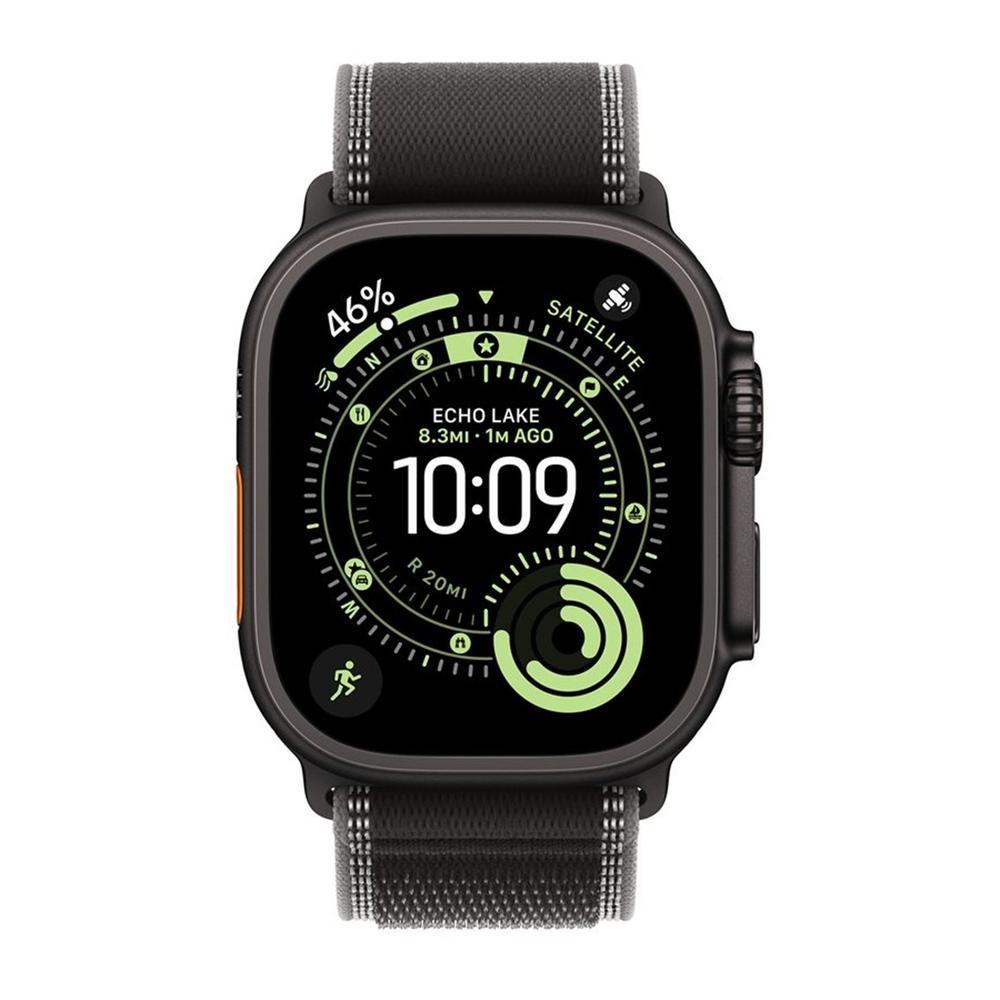 Smartwatch APPLE Watch Ultra 3 (watchOS 26 - Apple S10 - Retina LTPO3 OLED - Titânio Preto)