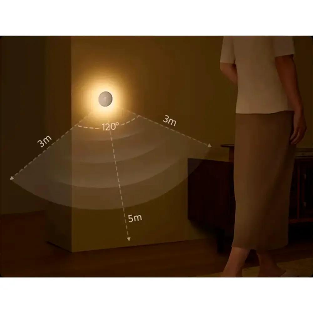 Luz Noturna Inteligente XIAOMI Night Light 3 (Ø 95 x 41 mm - Branca) — miniatura 3