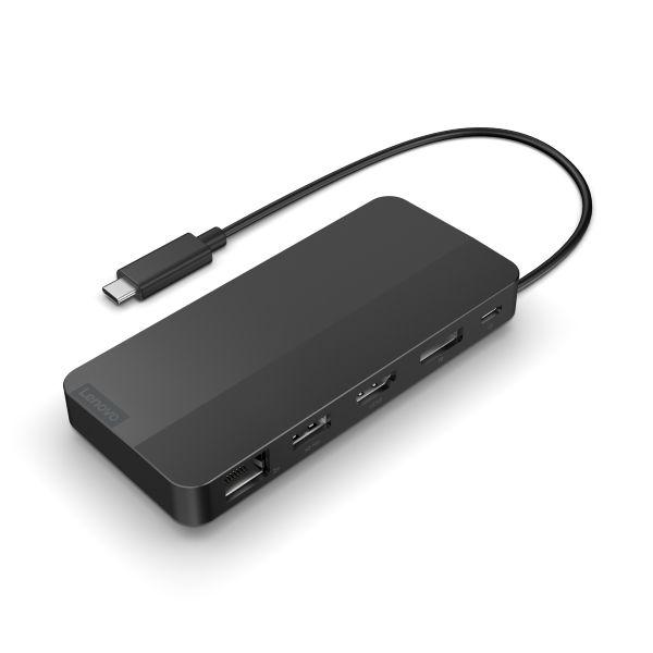 Estação de Ancoragem USB-C LENOVO 40B90100EU (Windows 10, Windows 11 - Preto)