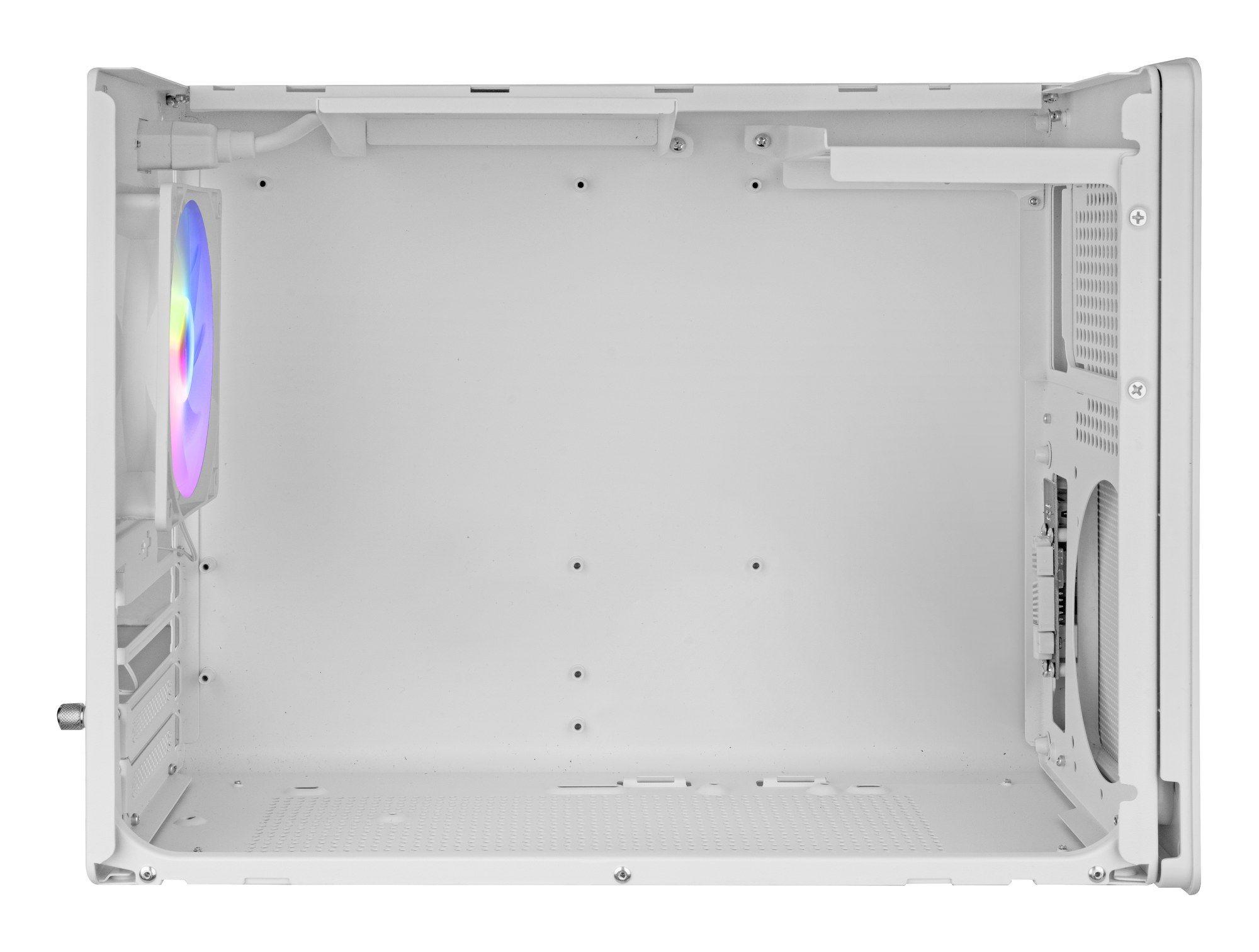 Caixa Micro-ATX MARS GAMING MC-XPS (Micro ATX, Mini-ITX - Mini Tower - Rede - Branco) — miniatura 5
