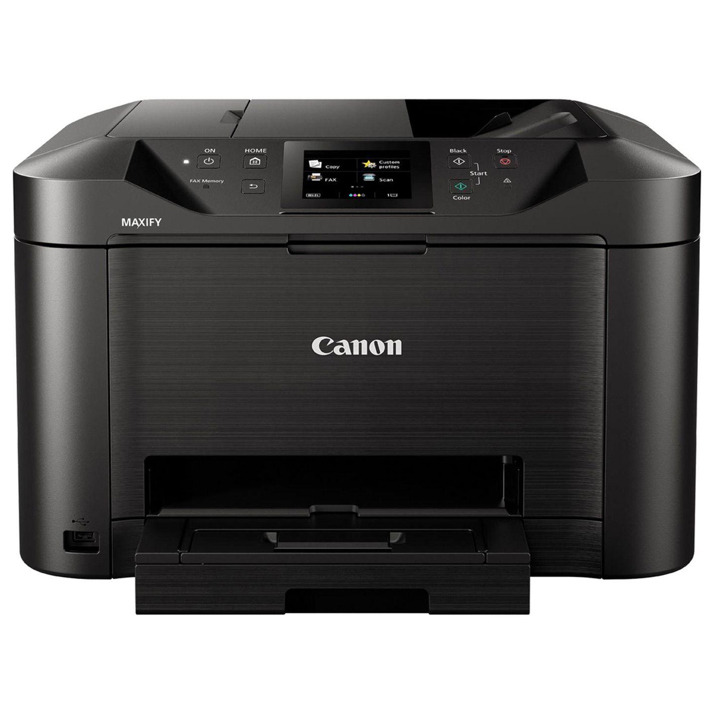 Impressora Multifunções CANON MAXIFY MB5150 (A4 - Impressão a cores - 250 folhas - Preto)