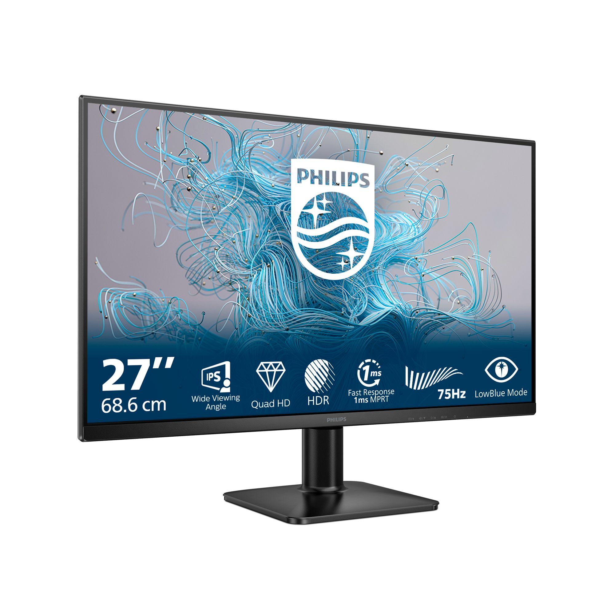 Monitor PHILIPS 27E2N1500L/00 (27" - IPS - 100 Hz - Preto) — miniatura 2