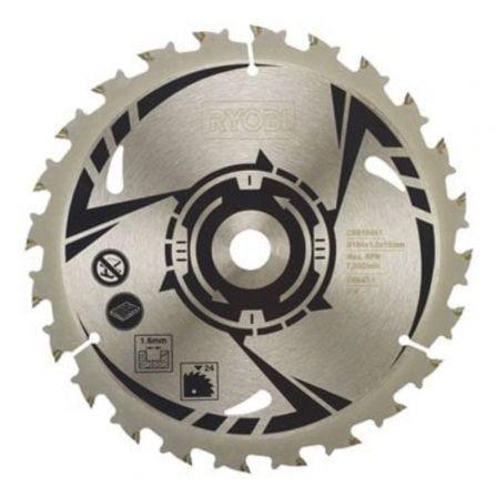 Lâmina de Serra Circular RYOBI CSB184A1 (184 mm - 24 dentes)