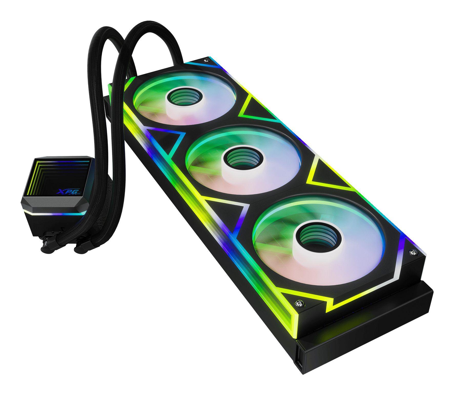 Kit de Refrigeração Líquida para Processador XPG LEVANTE II 360 (120 mm - 2000 RPM - Multi - Preto) — miniatura 4