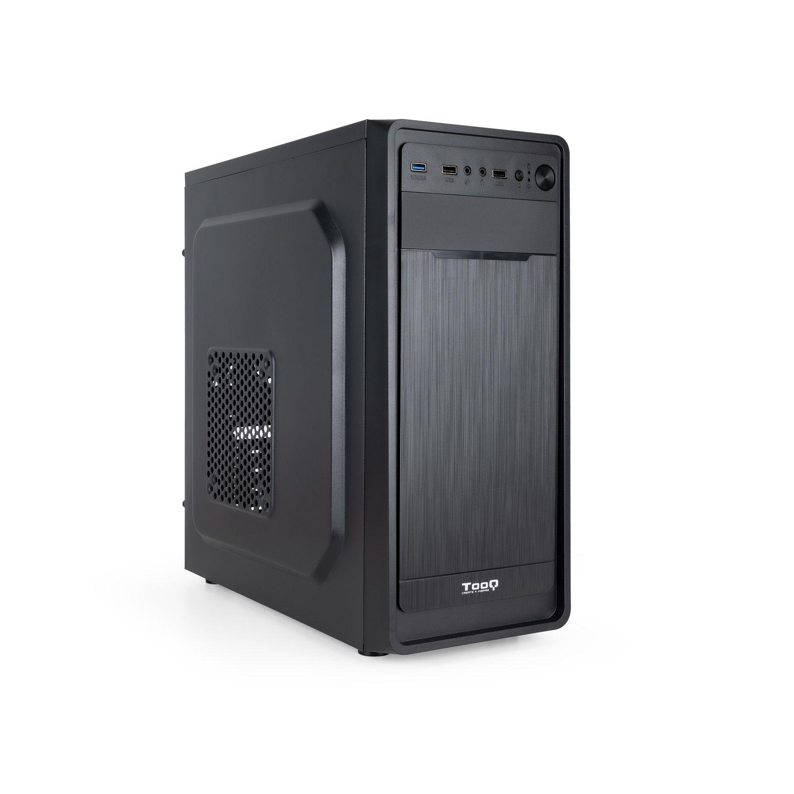 Caixa PC TOOQ TQC-5701U3C-B (ATX, micro ATX, Mini-ITX - Midi Tower - Aço - Preto)
