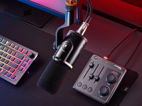 Microfone Dinâmico HYPERX FlipCast (Microfone dinâmico - Com fios - XLR/USB - Preto) — miniatura 14