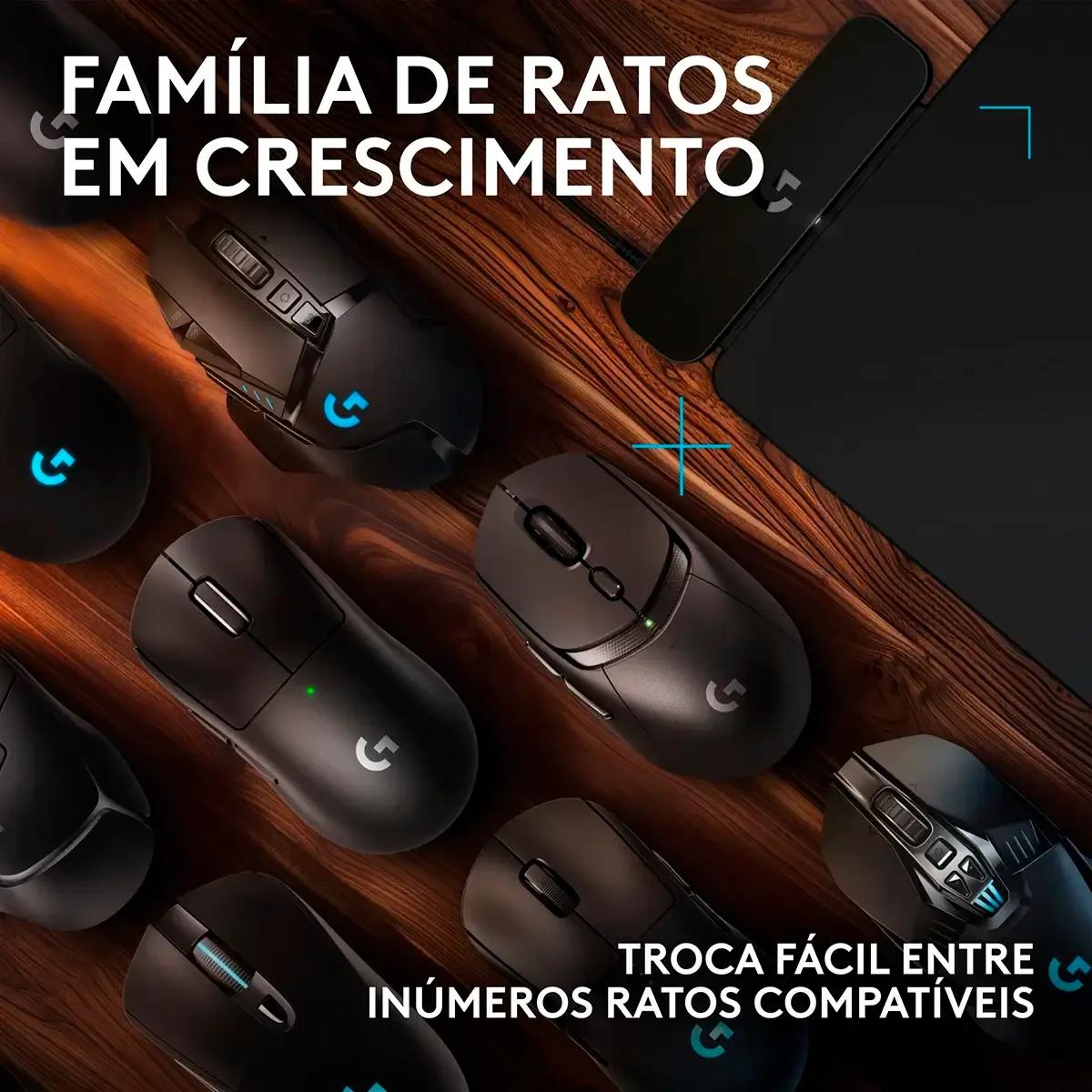 Tapete de Rato LOGITECH Powerplay 2 Gaming (USB Type-A - Preto) — miniatura 5