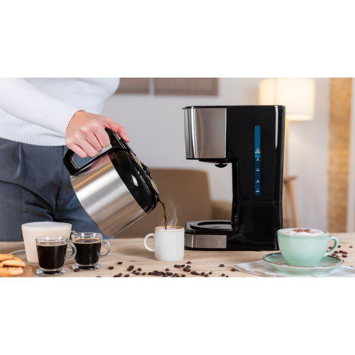 Máquina de Café de Filtro CECOTEC Coffee 66 Drop & Thermo Time (950 W - 1,2 L - Botões - Cinzento), miniatura 4