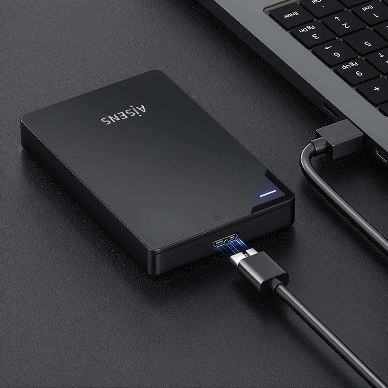 Caixa Externa AISENS ASE-2520B (2.5" - Preto) — miniatura 5