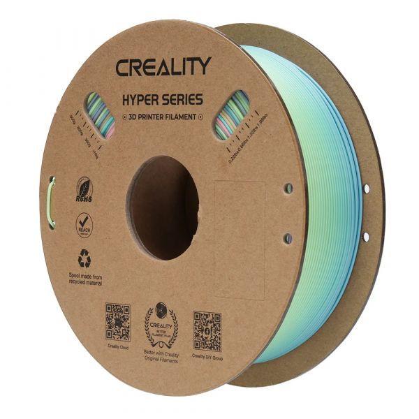 Filamento CREALITY PLA Rainbow Spring Lake (Azul, Verde e Rosa), miniatura 2