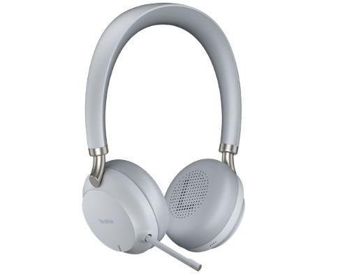 Auscultadores Bluetooth YEALINK BH72 UC (Binaural - Com fios e sem fios - Supra-aural - Cinzento claro)