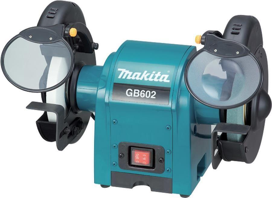 Rebarbadora de Bancada MAKITA GB602 (Preto/Ciano)