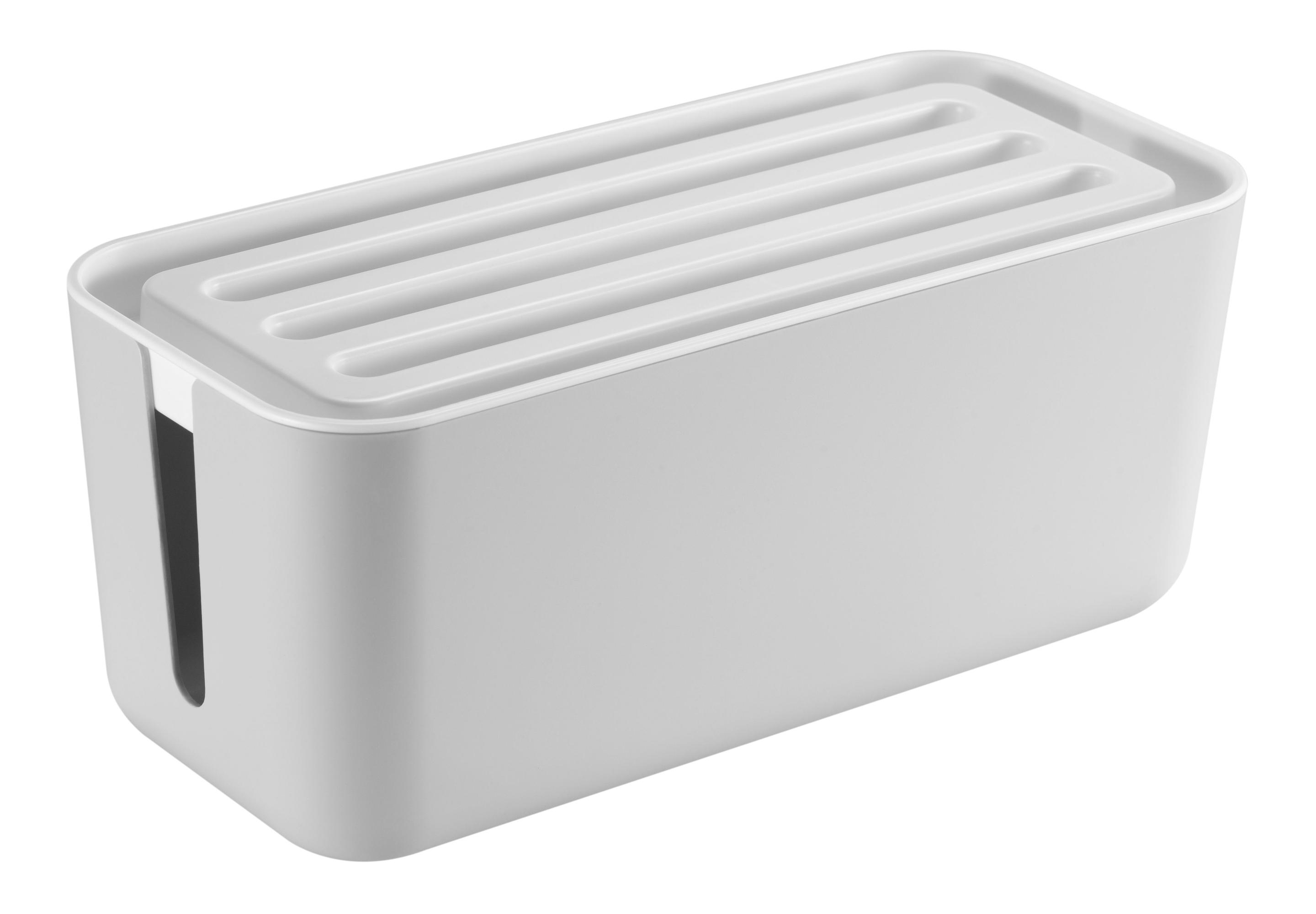 Caixa Organizadora de Cabos EWENT EW1569 (ABS - Branco) — miniatura 2