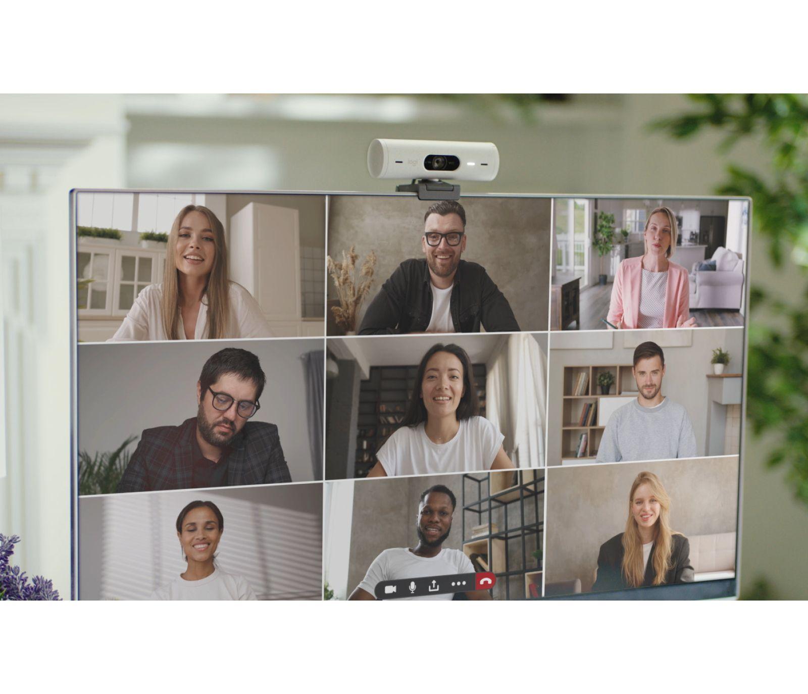 Câmara Web LOGITECH Brio 500 (4 MP - 60 fps - 1920 x 1080 pixels - Branco) — miniatura 7