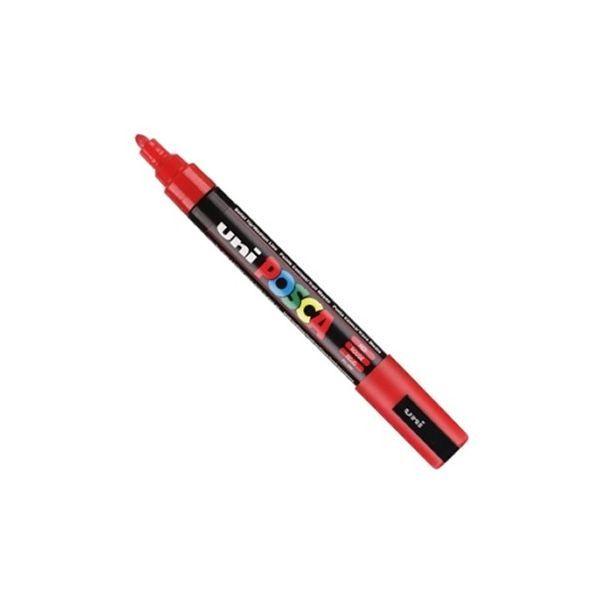 Marcador de Pintura POSCA PC-5M (Plástico - Vermelho) — miniatura 2
