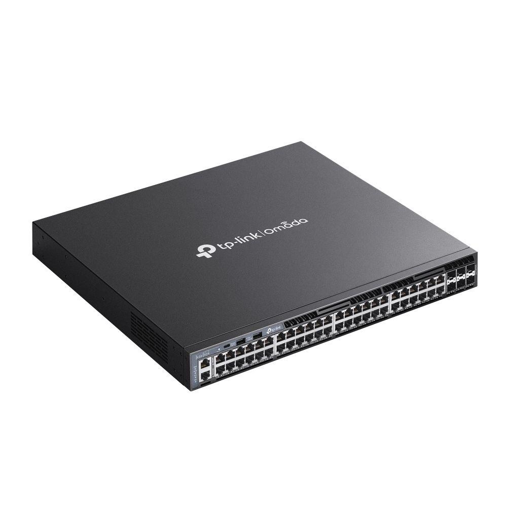 Switch de Rede Gerido TP-Link Omada SG6654X (Gigabit Ethernet - 10/100/1000 Mbit/s - 3 MB - Preto) — miniatura 3