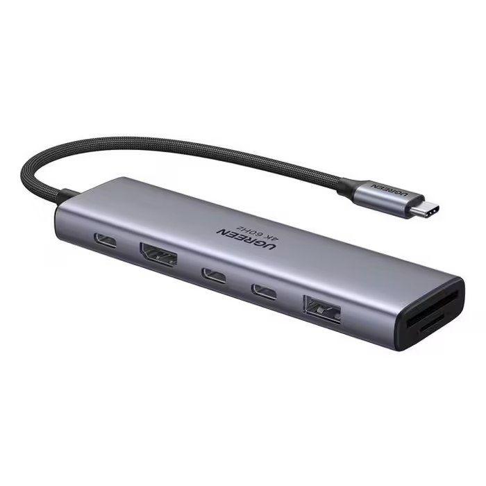 Hub USB-C UGREEN Revodok Pro 107 UG45521 (SD - Cinzento)