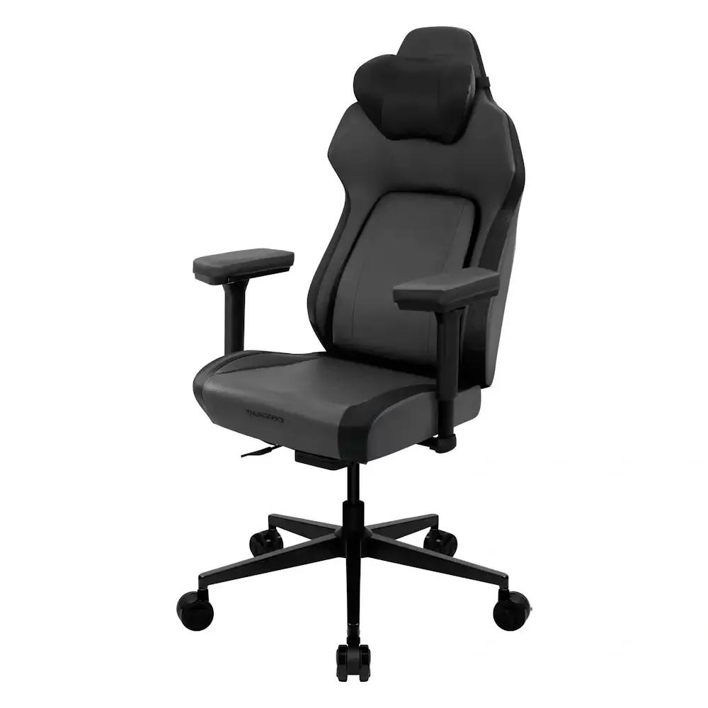 Cadeira Gaming THUNDERX3 Core Smart (125 kg - 139 cm - Imitação de pele e espuma - Preto)
