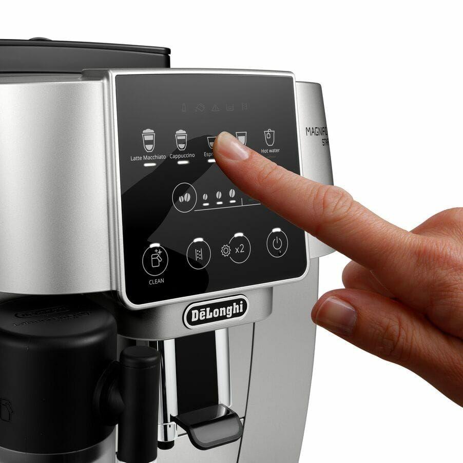 Máquina de Café Automática DELONGHI Magnifica Start ECAM220.80.SB (Grãos de café, café moído - 1450 W - 15 bar - Preto e Prateado), miniatura 4