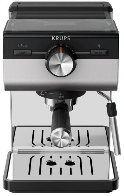 Máquina de Café Expresso KRUPS Authentic+ XP384E10 (2 l - Botões, rotativo - Altura 28,8 cm - Preto/Inox), miniatura 3