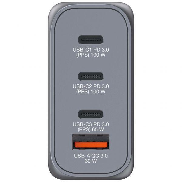 Carregador de Parede VERBATIM GNC-100 (100 W - Preto/Cinzento), miniatura 2
