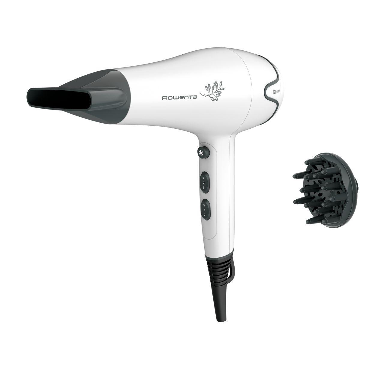 Secador de Cabelo ROWENTA CV5708F0 (Preto e Branco)