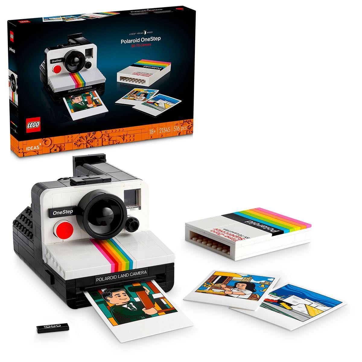 LEGO 21345 Ideas Câmara Polaroid OneStep SX-70 (18+ anos - 516 peças), miniatura 3