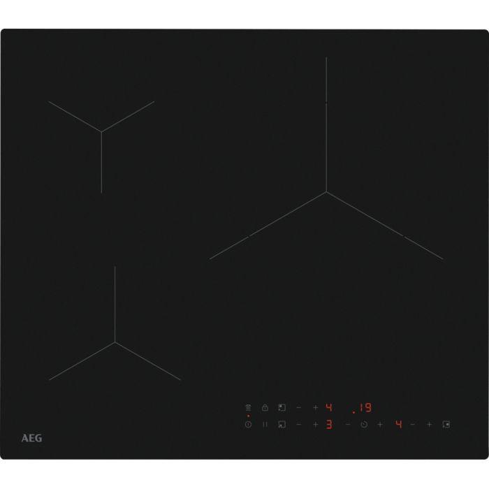 Placa de Indução Encastre AEG TN63IV00CT (3 zonas - 7200 W - Vidro-cerâmica - Preto)
