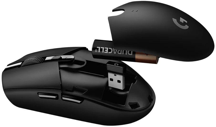 Rato LOGITECH G305 LIGHTSPEED (Mão direita - 12000 DPI - Ótico - Preto) — miniatura 4