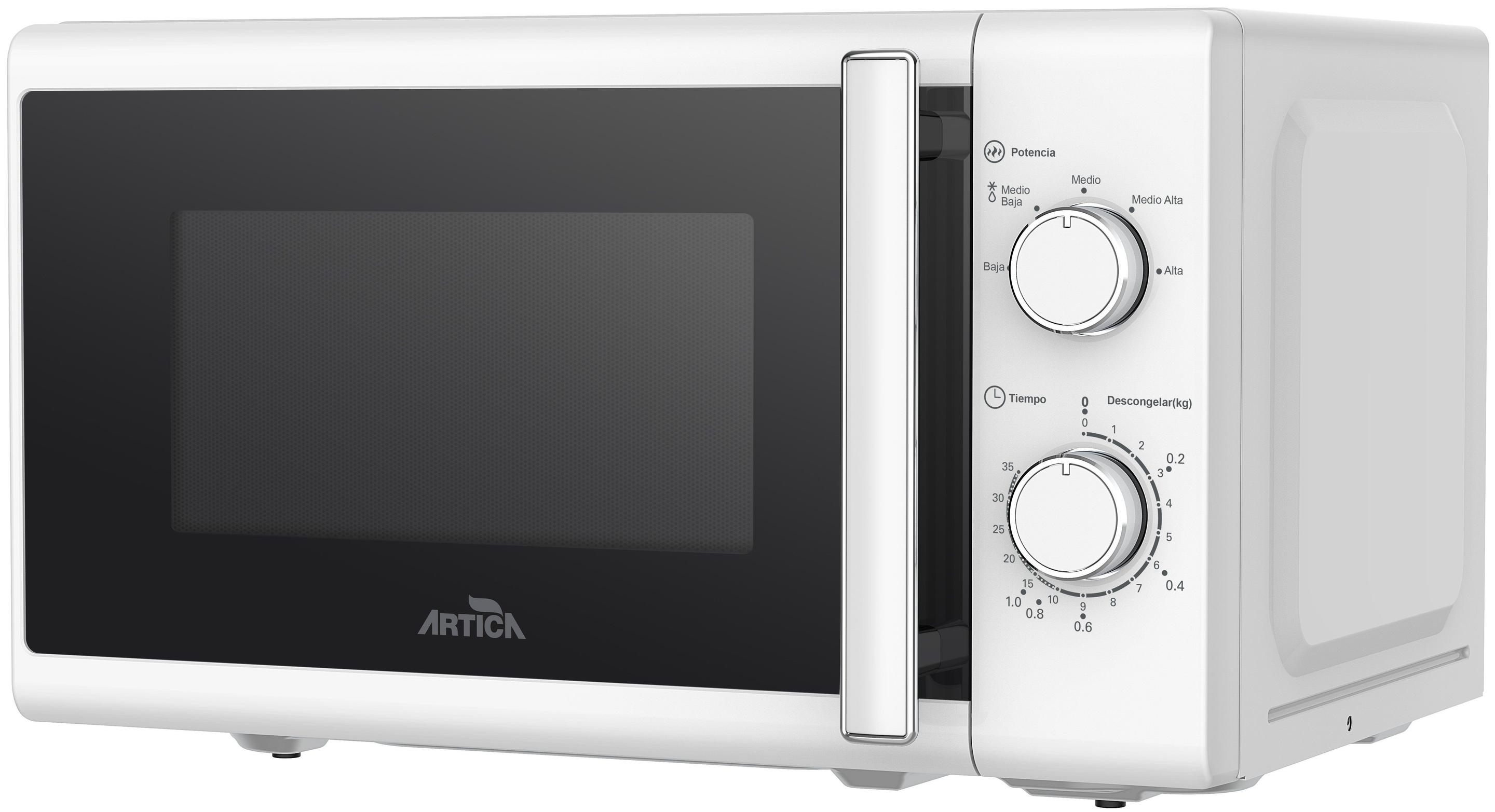 Micro-ondas ARTICA AMW200W (20 L - Altura 25,82 cm - Branco)