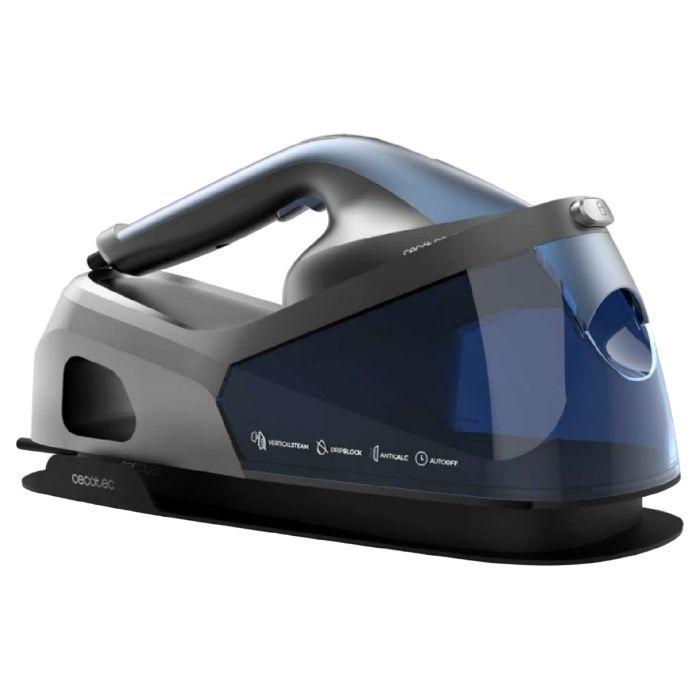Centro de Engomar CECOTEC IronHero V-2400 Station (2400 W - 1,2 l - 370 g/min - Preto, Azul e Cinzento) — miniatura 2
