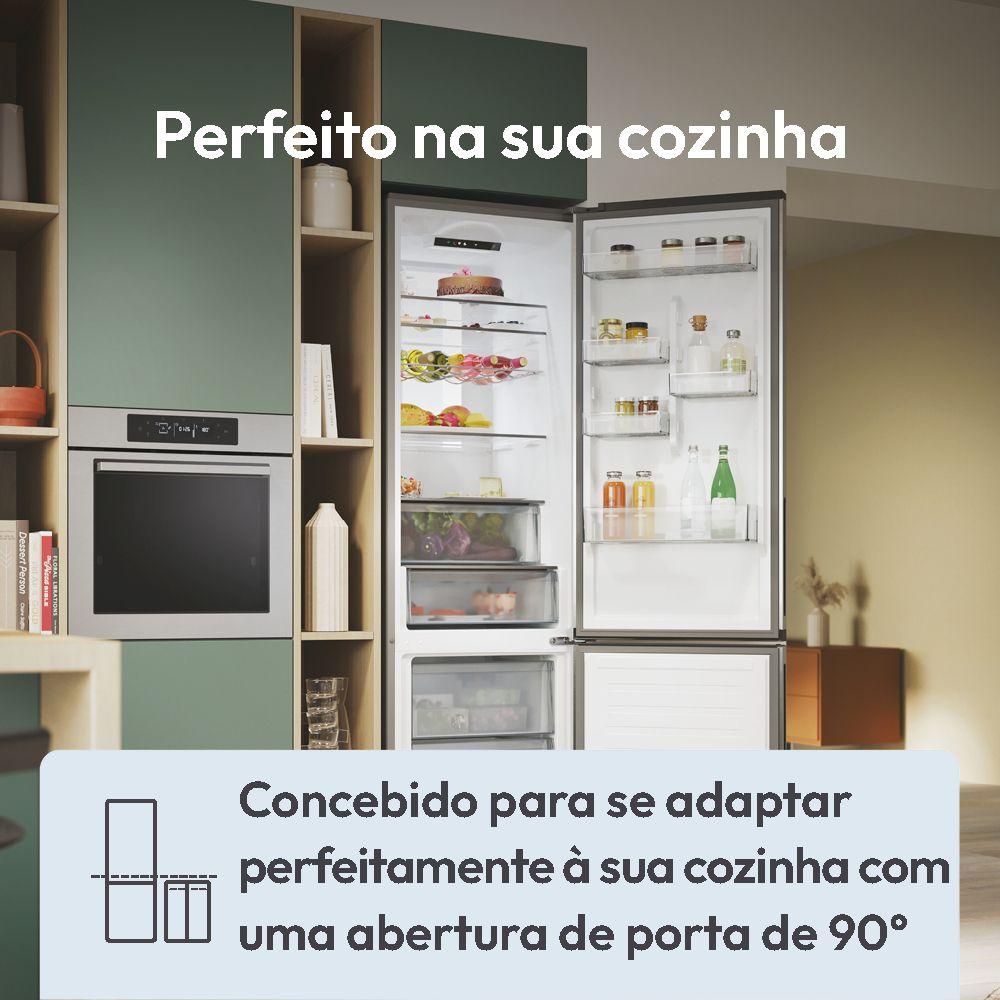 Frigorífico Combinado Independente CANDY CNCQ2T618EB (355 L - hOn - 185x59,5x66,7 cm - Preto) — miniatura 24